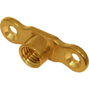 M10 Cast Brass Female Backplate